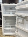 Hotpoint Refrigerator Top And Bottom 28x61 1/2” (White) 