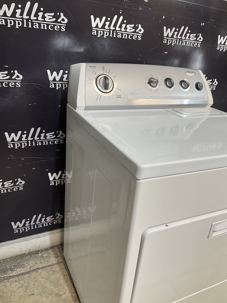 Whirlpool Electric Dryer 220volts (30 AMP) 29inches {no cord} (White) 