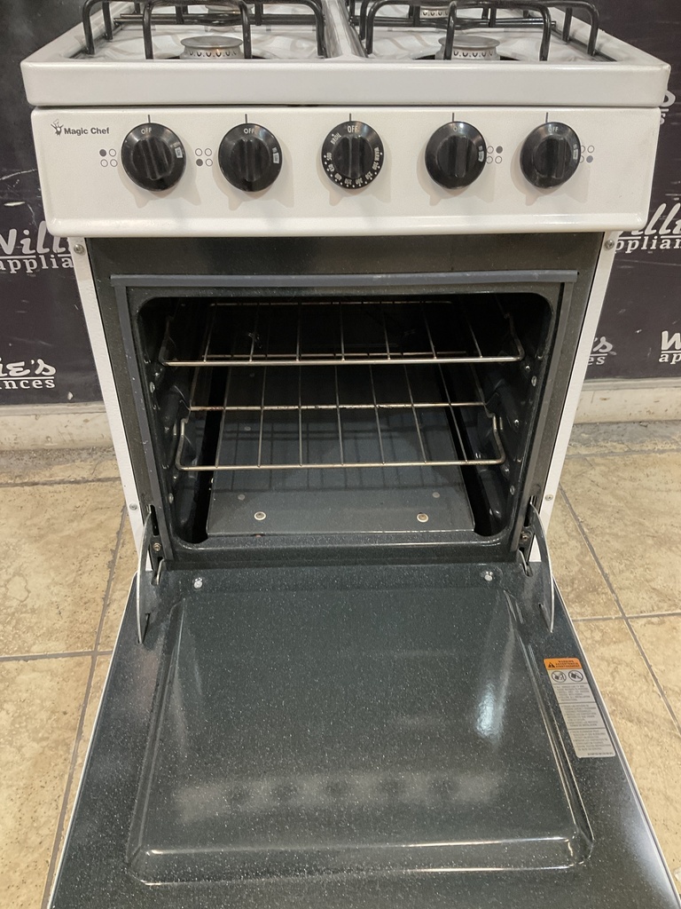 Magic Chef Natural Gas Stove 20inches (White) 