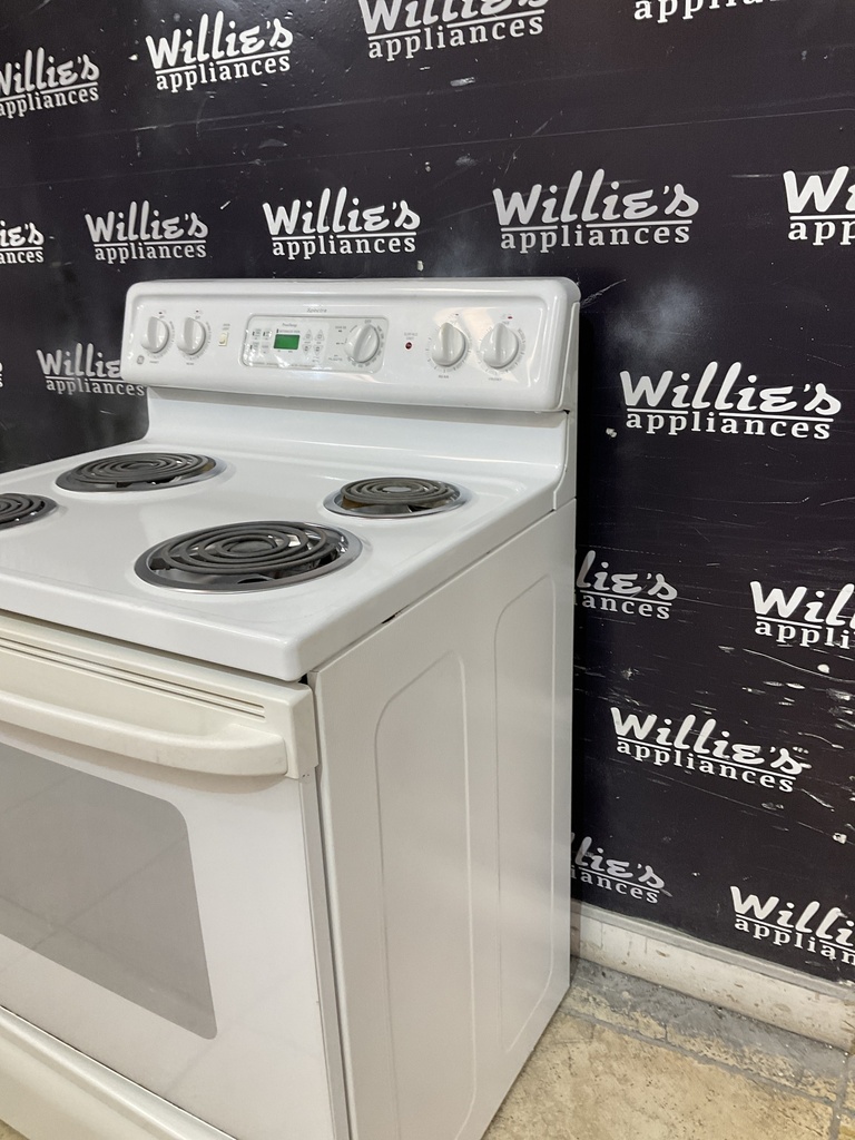 Ge Electric Stove 220volts (40/50 AMP) 30inches (White) 