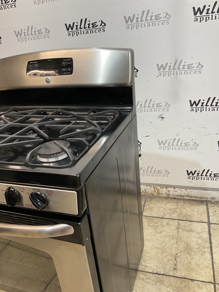 Ge Natural Gas Stove 30inches (stainless Steel) 