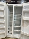 Ge Refrigerator Side by Side 32x67 1/2” (White) 