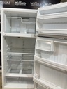 Ge Refrigerator Top and Bottom 28x67 (White) 