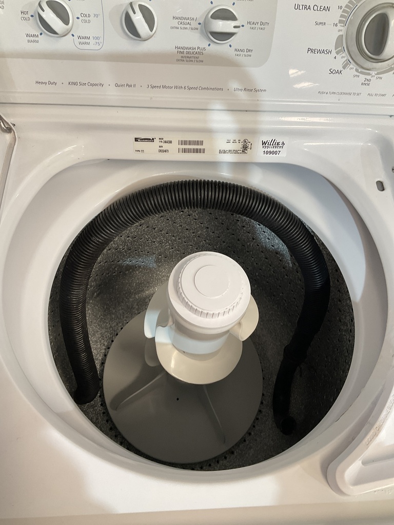 Kenmore Washer Top-load 27inches (White) 