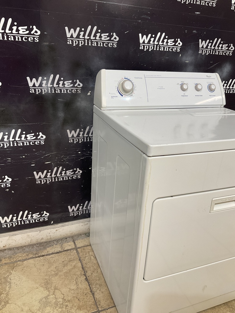Whirlpool Electric Dryer 220volts (30 AMP) 29inches {3 prong} (White)
