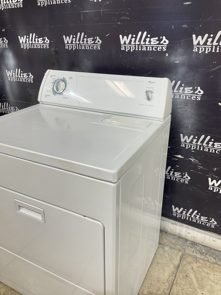 Whirlpool Electric Dryer 220volts (30 AMP) 29inches {no cord} (White) 