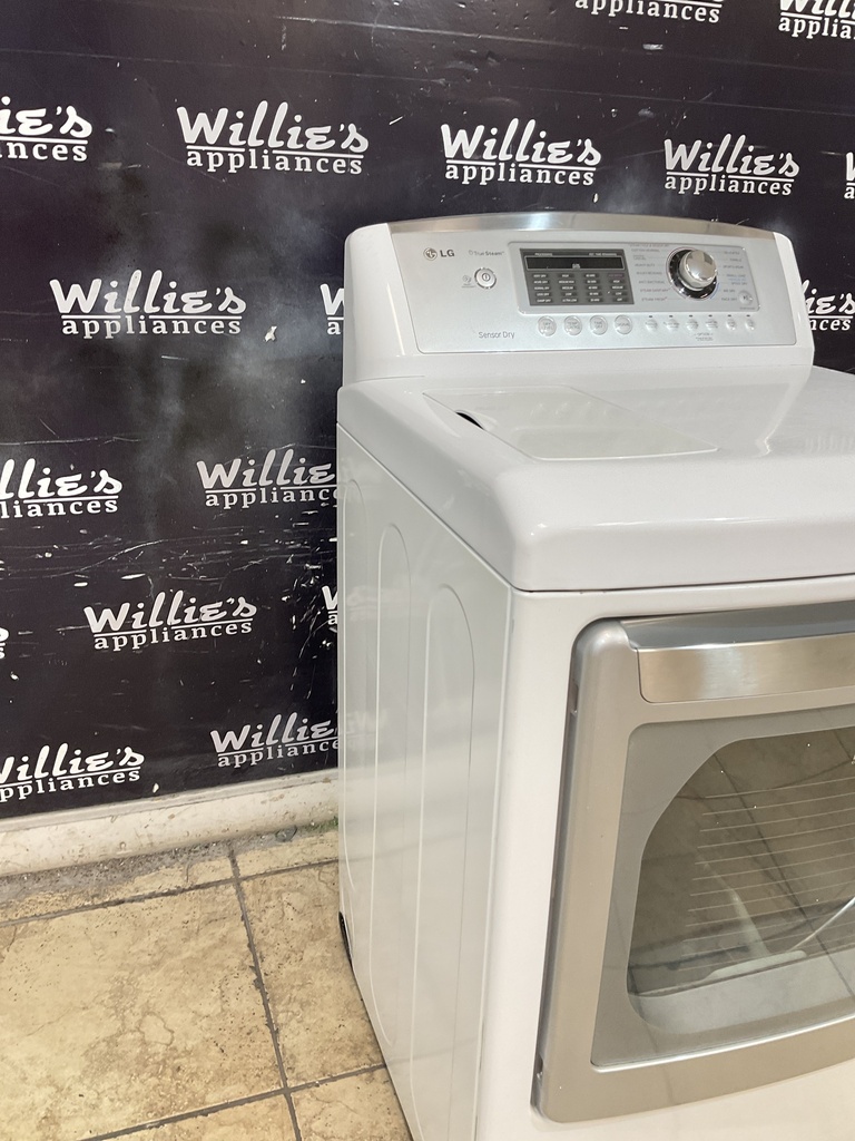Lg Electric Dryer 220volts (30 AMP) 27inches {3 prong} (White) 
