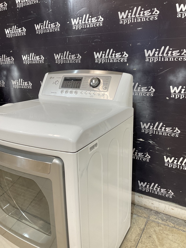 Lg Electric Dryer 220volts (30 AMP) 27inches {3 prong} (White) 