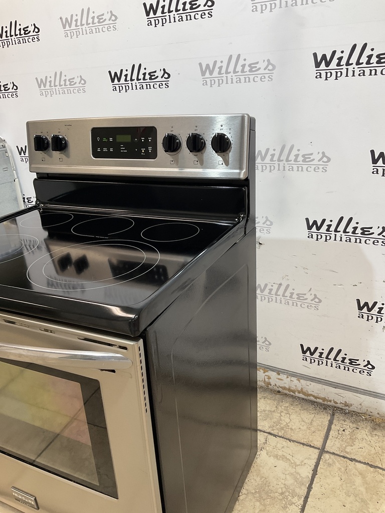 Frigidaire Electric stove 220volts (40/50 AMP) 30inches {no cord} (Stainless Steel) 