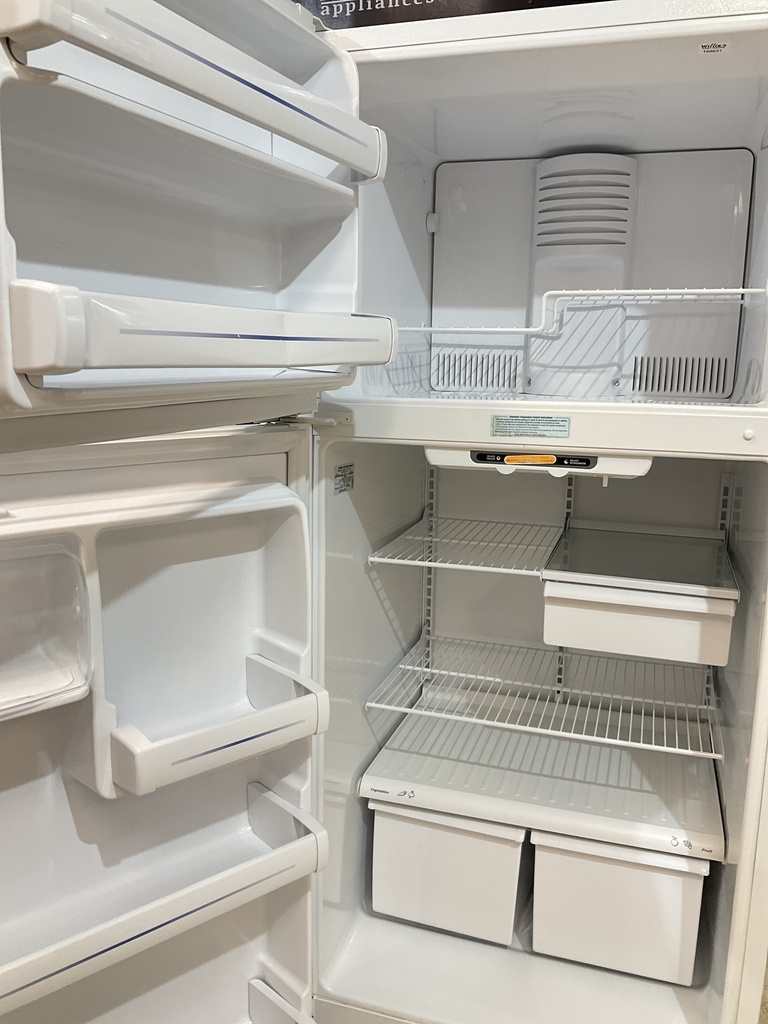 Ge Refrigerator Top and Bottom 30x66 (White) 
