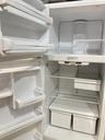 Ge Refrigerator Top and Bottom 30x66 (White) 