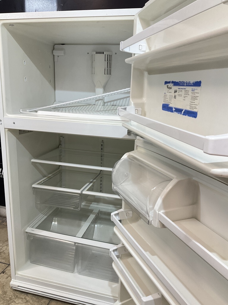 Whirlpool Refrigerator Top and Bottom 33x66 (White) 