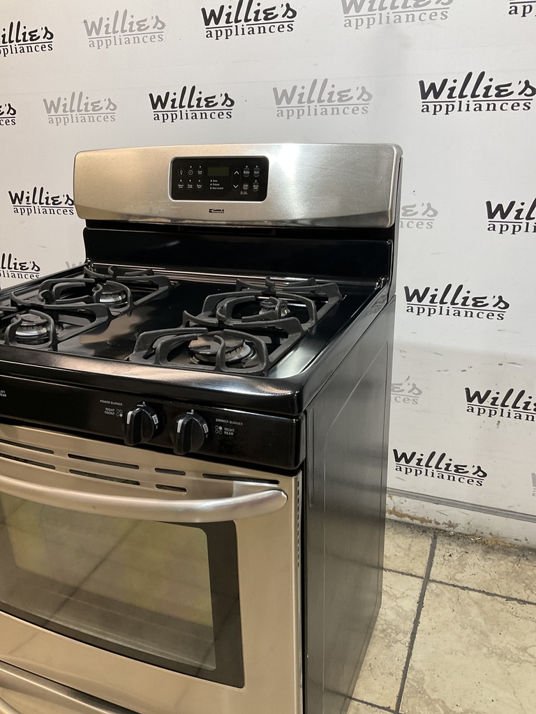 Kenmore Natural Gas Stove 30inches (Stainless Steel) 