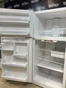 Ge Refrigerator Top and Bottom 30x67 1/2” (White) 