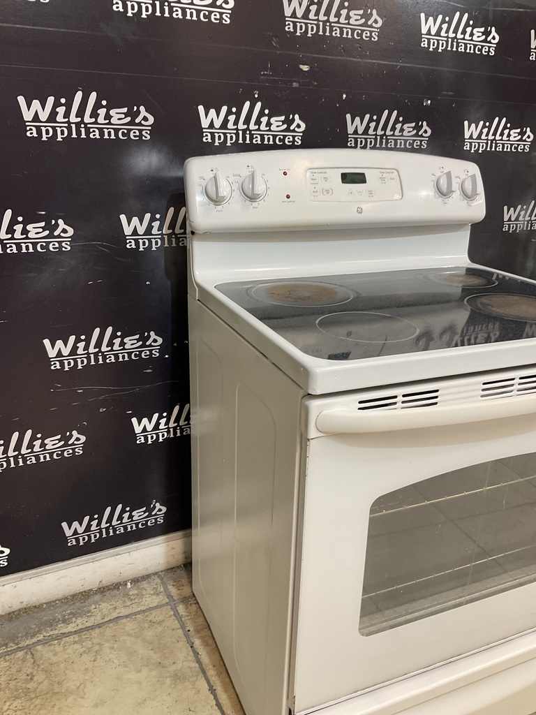 Ge Electric Stove 30inches {no cord} (White) 