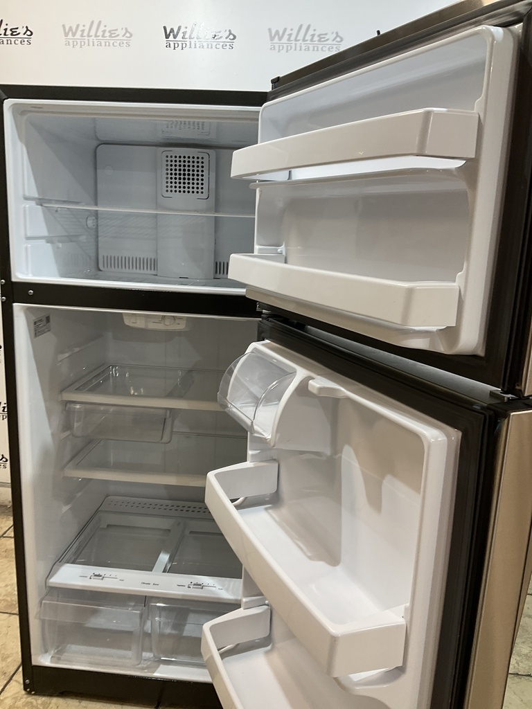 Ge Refrigerator Top and Bottom 28x64 (Stainless Steel)