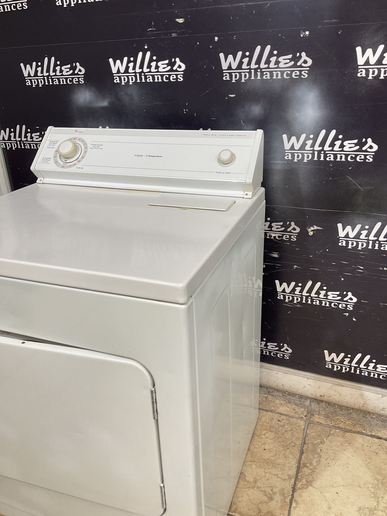 Whirlpool Electric Dryer 220volts (30 AMP) 29inches {mo cord} (White) 