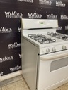 Ge Natural Gas Stove 30inches (White) 