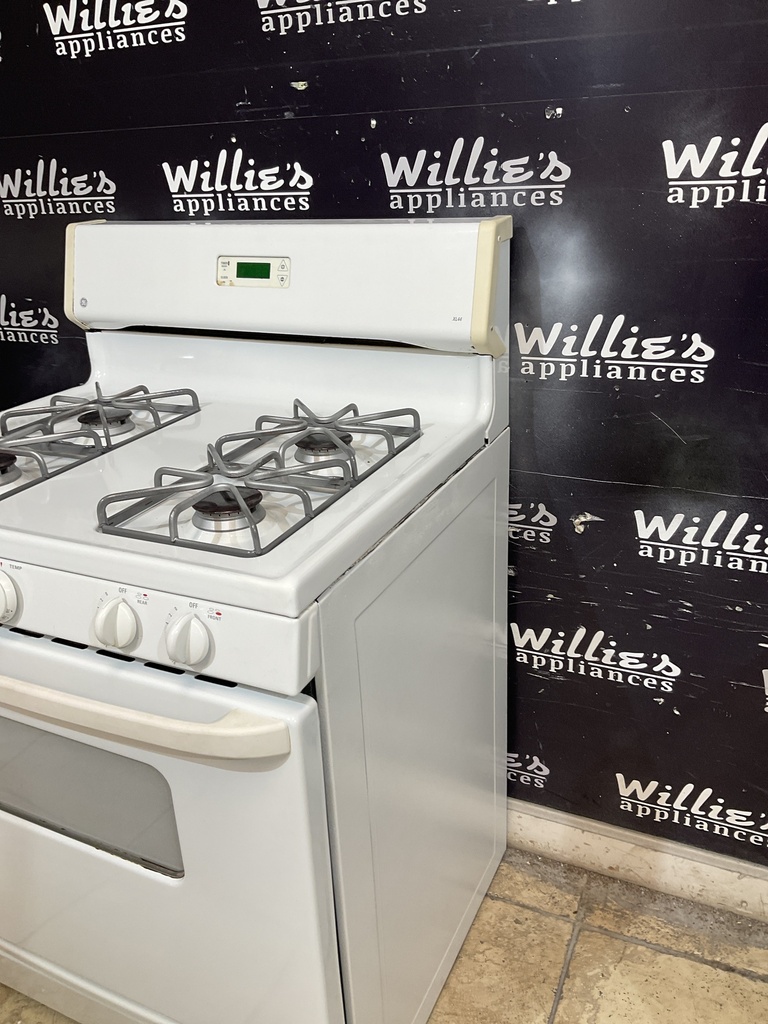 Ge Natural Gas Stove 30inches (White) 