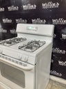 Ge Natural Gas Stove 30inches (White) 