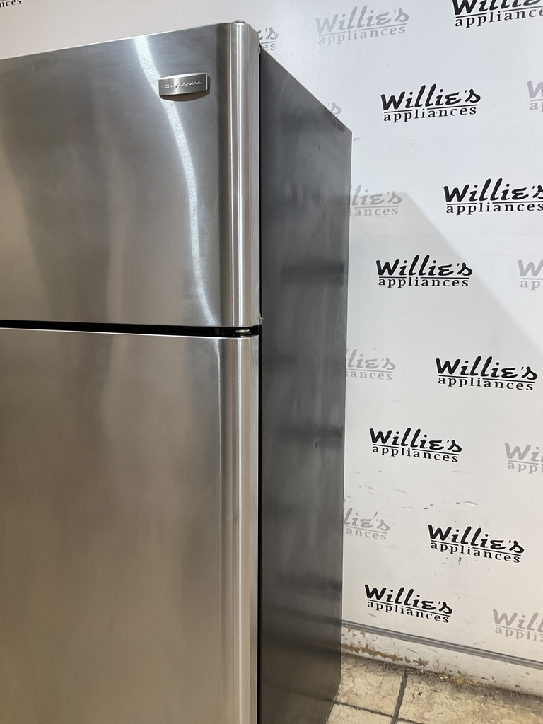 Frigidaire Refrigerator Top and Bottom 30x66 (Stainless Steel) 