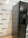 Ge Refrigerator Side by Side 34x67 1/2” (black) 