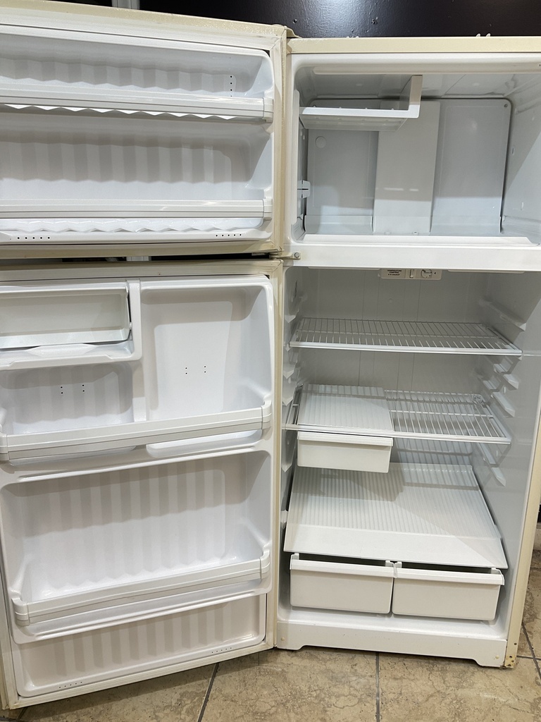 Hotpoint Refrigerator Top and Bottom 28x64 1/2” (Bisque) 