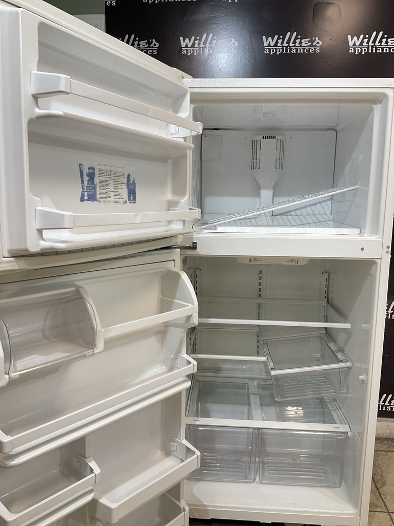 Whirlpool Refrigerator Top and Bottom 30x66 (White) 