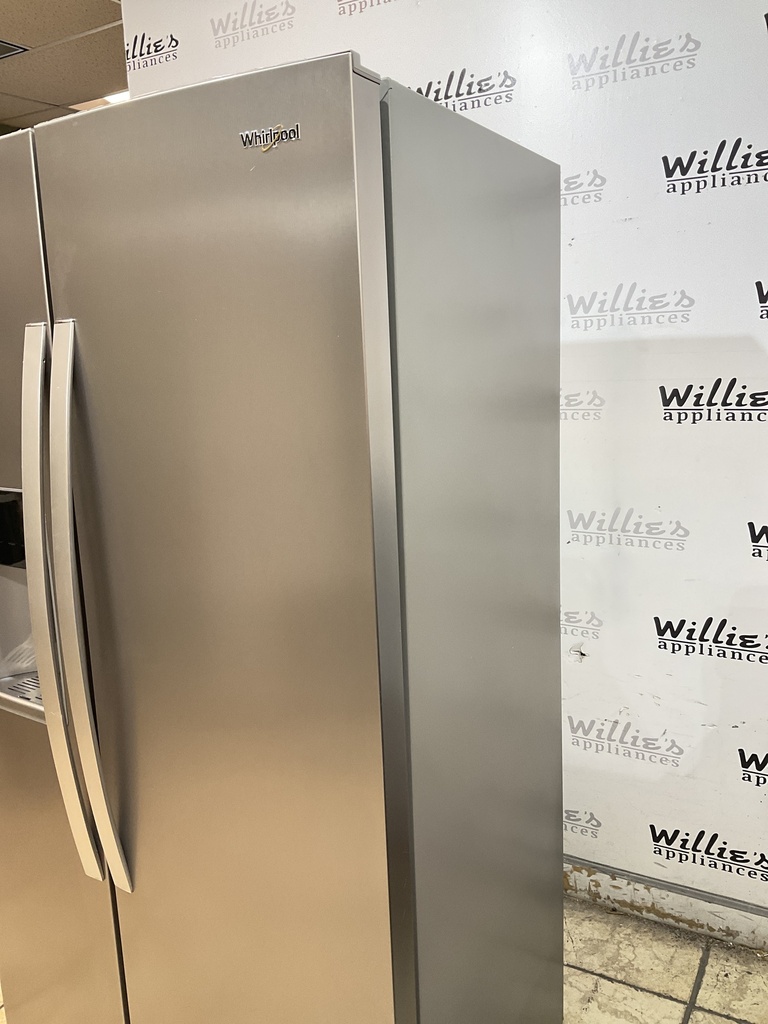 Whirlpool Refrigerator Side by Side 36x69 1/2” (Stainless Steel) 