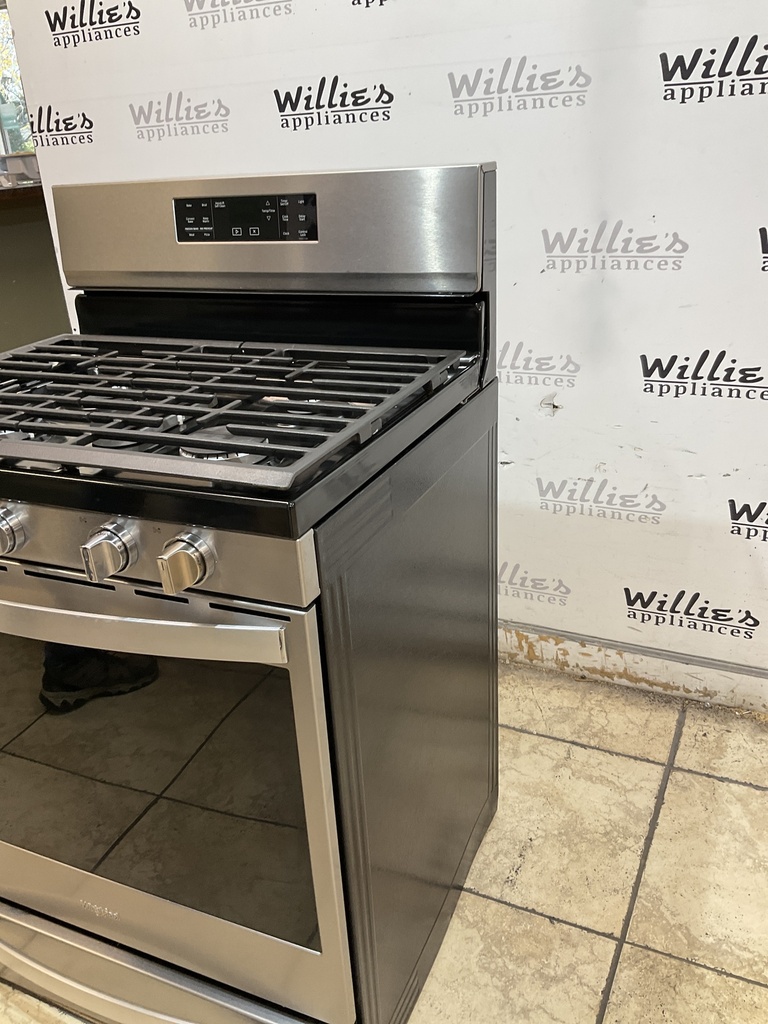 Whirlpool Natural Gas Stove 30inches (Stainless Steel) 