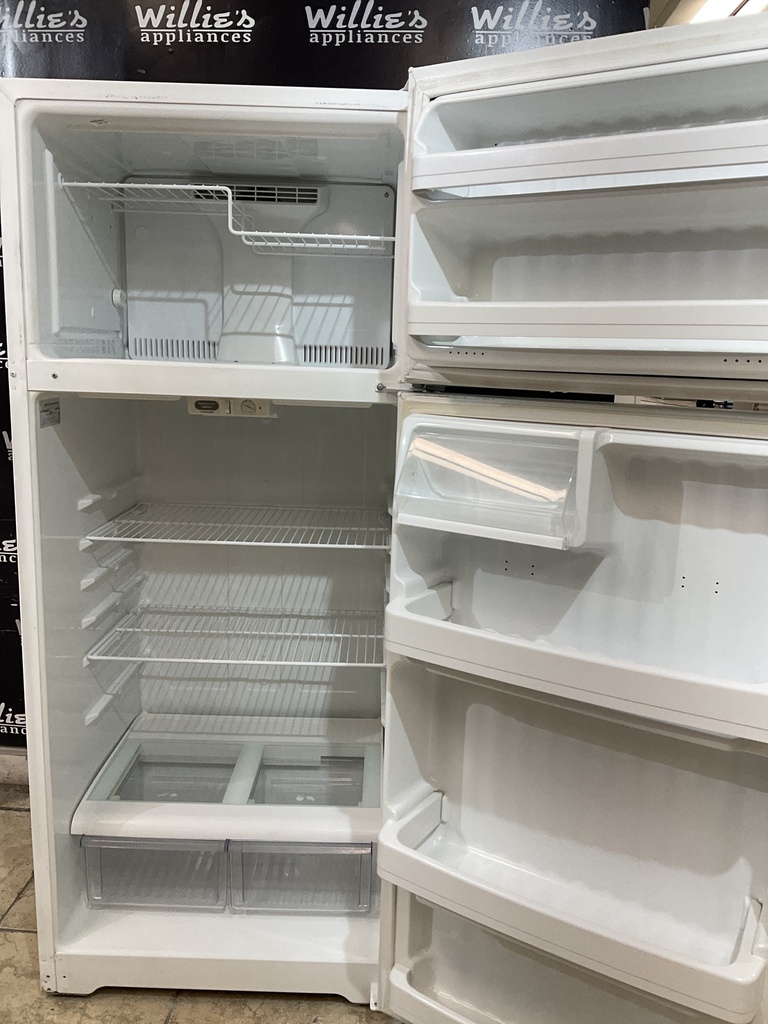 Ge Refrigerator Top and Bottom 28x67 1/2” (White) 