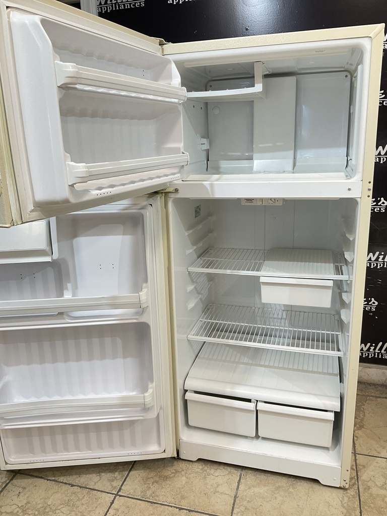 Hotpoint Refrigerator Top and Bottom 28x64 1/2” (bisque) 