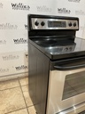 Ge Electric Stove 220volts (40/50 AMP) 30inches {4 prong} (Stainless Steel) 