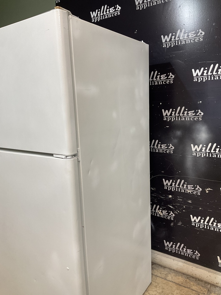 Ge Refrigerator Top and Bottom 30x66 1/2” (White) 