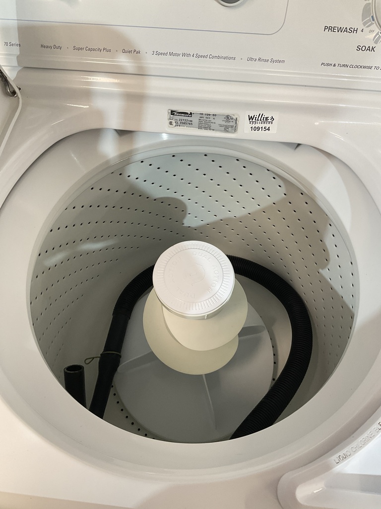 Kenmore Washer Top-load 27inches (White) 