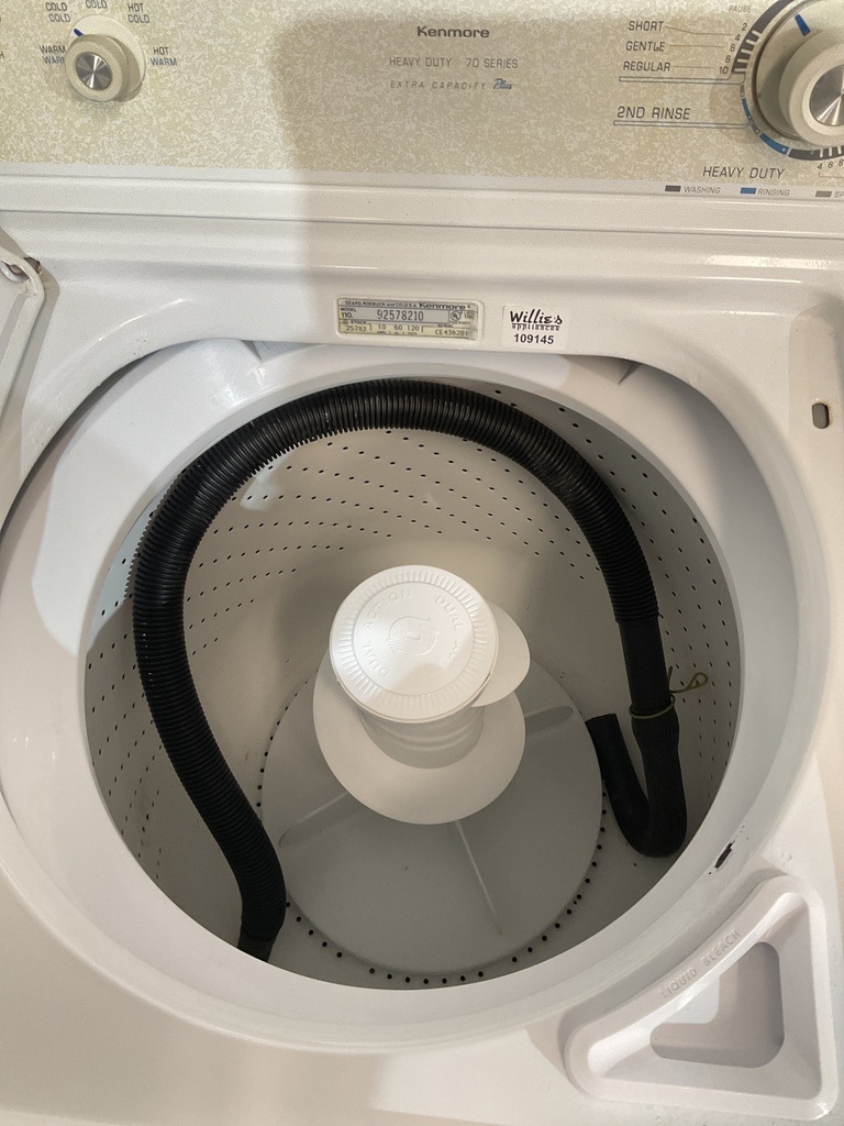 Kenmore Washer Top-load 27inches (white)