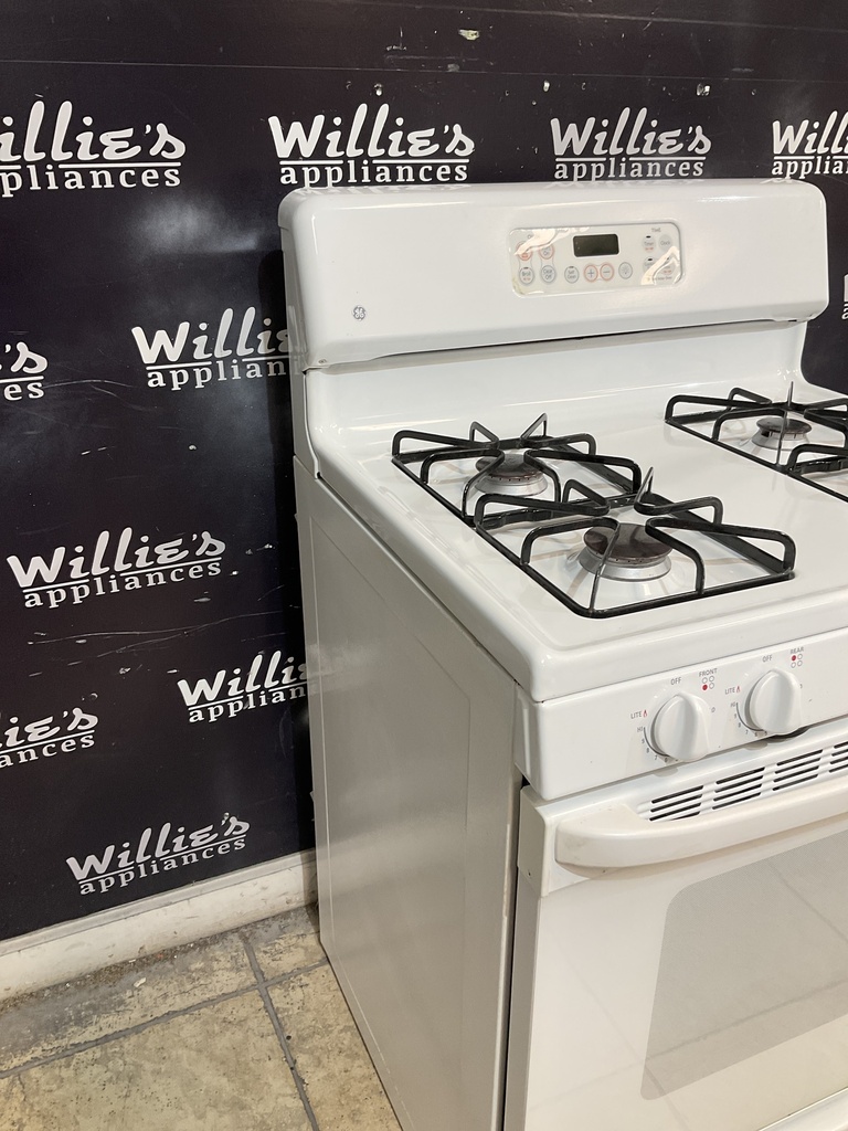 Ge Natural Gas Stove 30inches (white) 