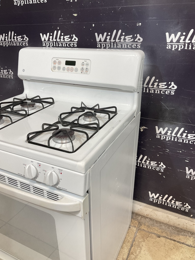 Ge Natural Gas Stove 30inches (white) 