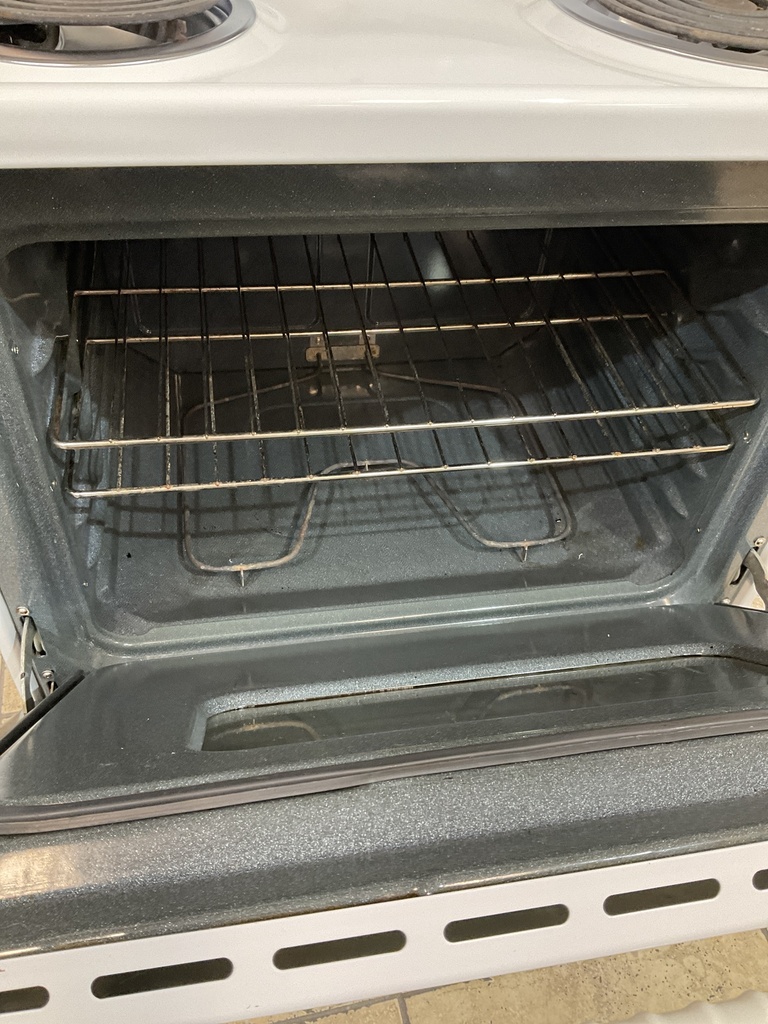 Ge Electric Stove 220volts (40/50 AMP) 30inches {no cord} (white) 