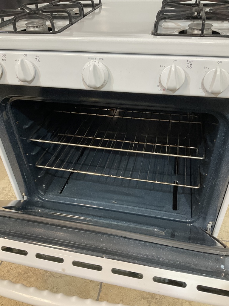 Ge Natural Gas Stove 30inches (white) 