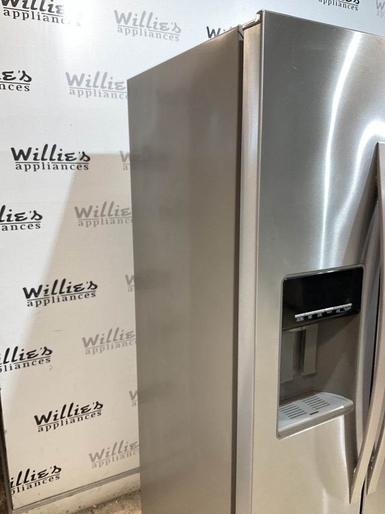 Whirlpool Refrigerator Top and Bottom 36x68 1/2” (Stainless Steel) 