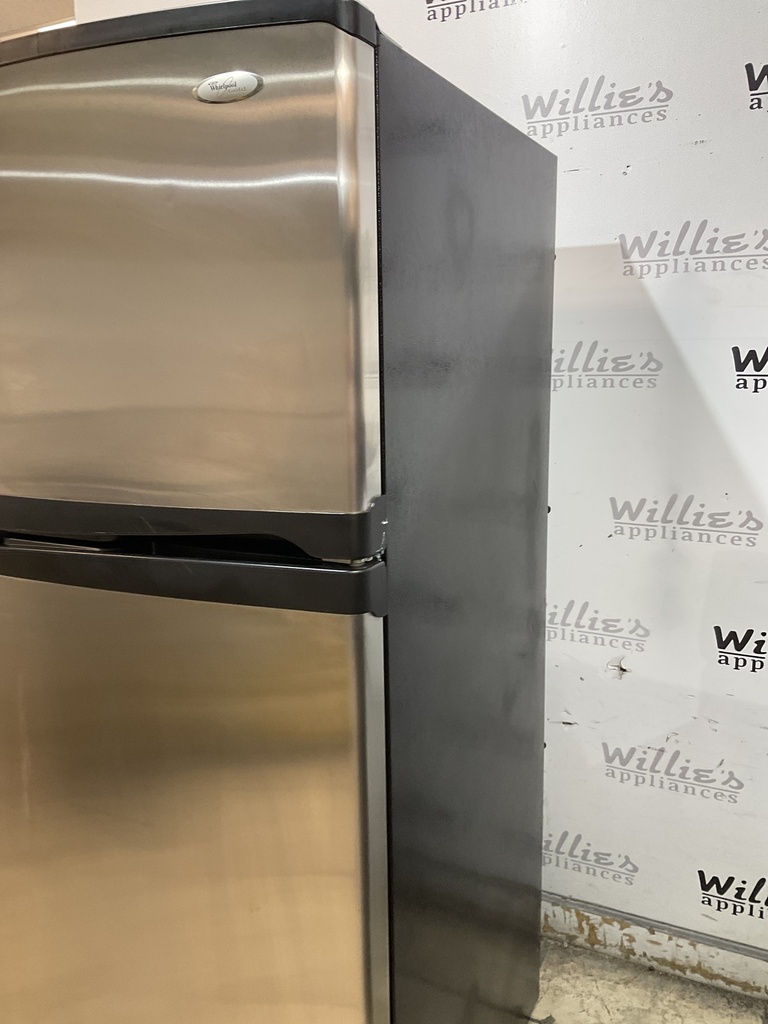 Whirlpool Refrigerator Top and Bottom 33x66 (Stainless Steel) 
