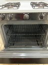 Ge Natural Gas Stove 30inches (Black/white) 