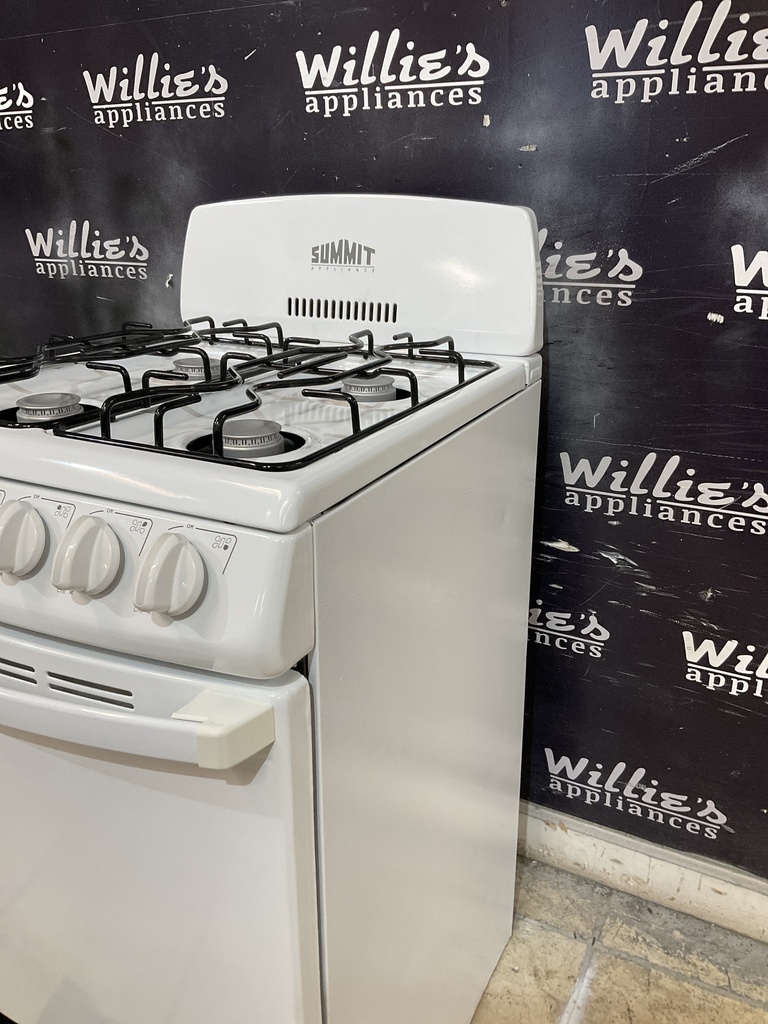 Summit Natural Gas Stove 20inches (White) 