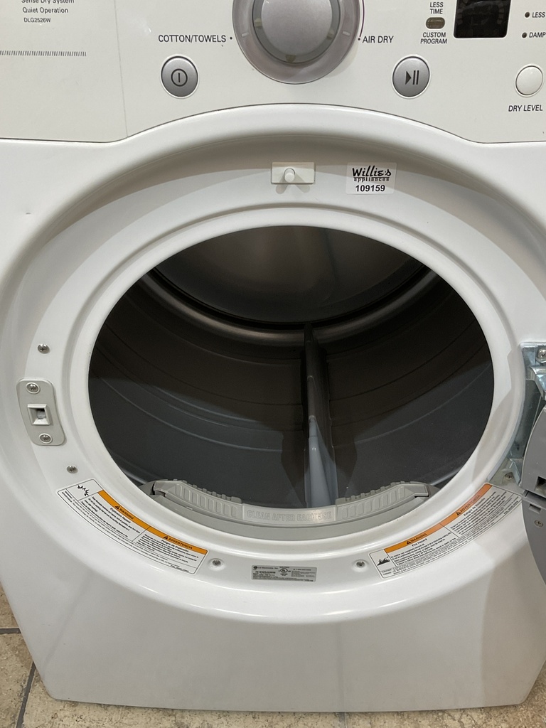 Lg Natural Gas Dryer 27inches (White) 