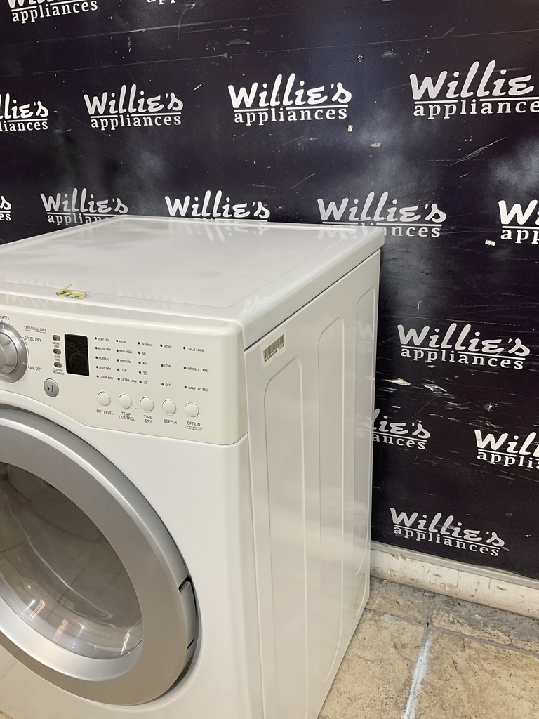 Lg Natural Gas Dryer 27inches (White) 