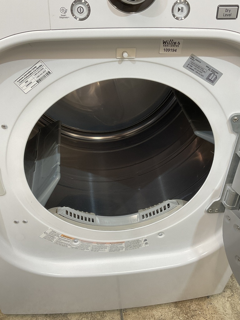 Lg Natural Gas Dryer 27inches (White) 