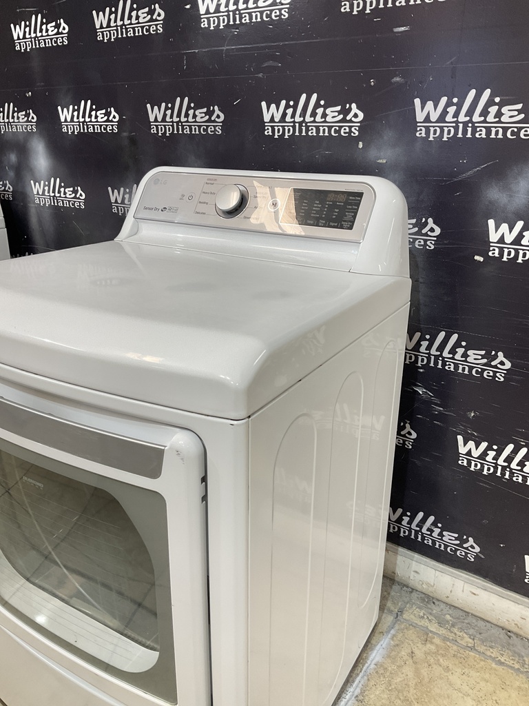 Lg Electric Dryer 220volts (30 AMP) 27inches {4 prong} (White)