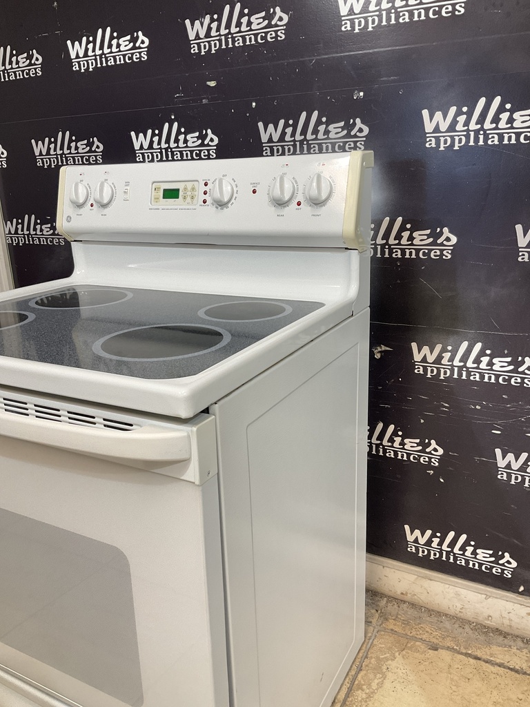 Ge Electric Stove 30inches {no cord} (White) 