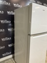 Whirlpool Refrigerator Top and Bottom 24x61 (white) 